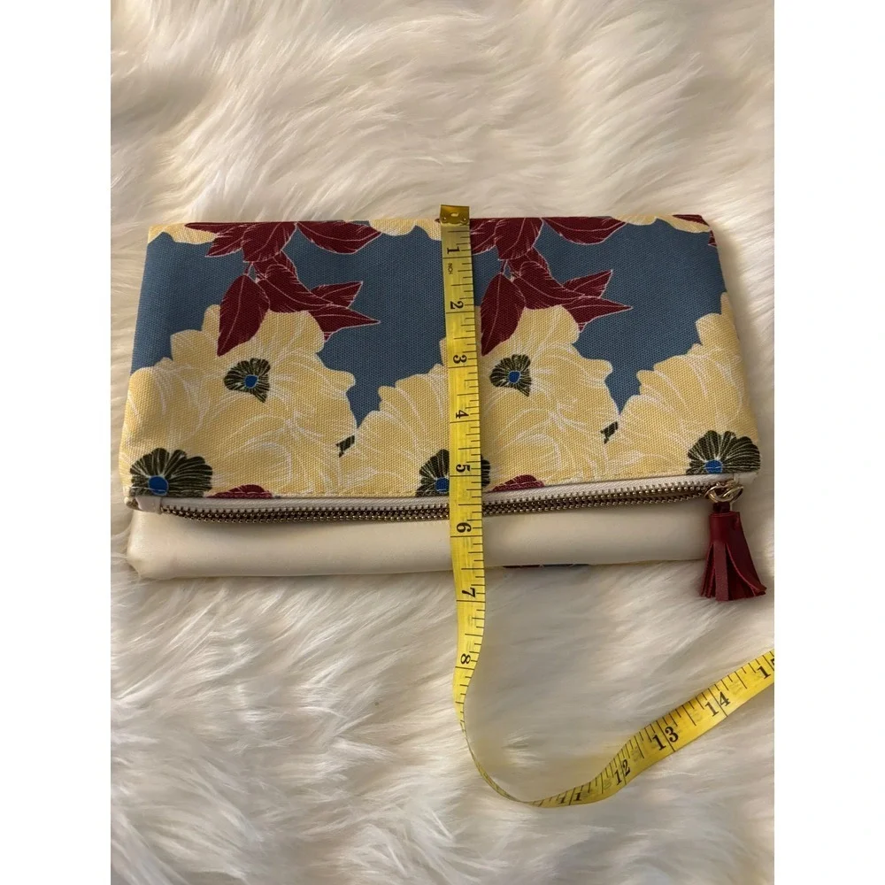 Rachel Pally Foldover Clutch – Canvas & Vegan Leather – 10